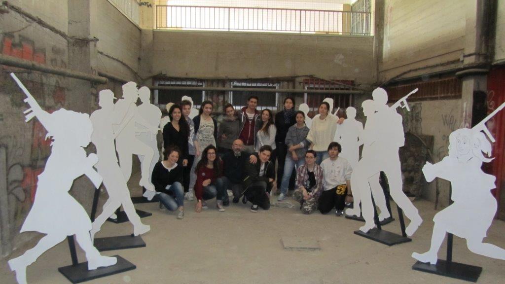 I ragazzi del liceo artistico preparano l'iniziativa