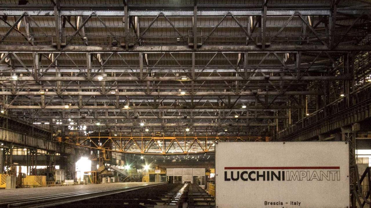 Il treno rotaie della Lucchini (foto Paolo Barlettani)