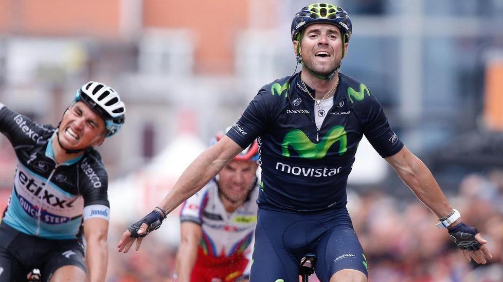 Valverde sprint bruciante ed è il tris nella “Liegi”