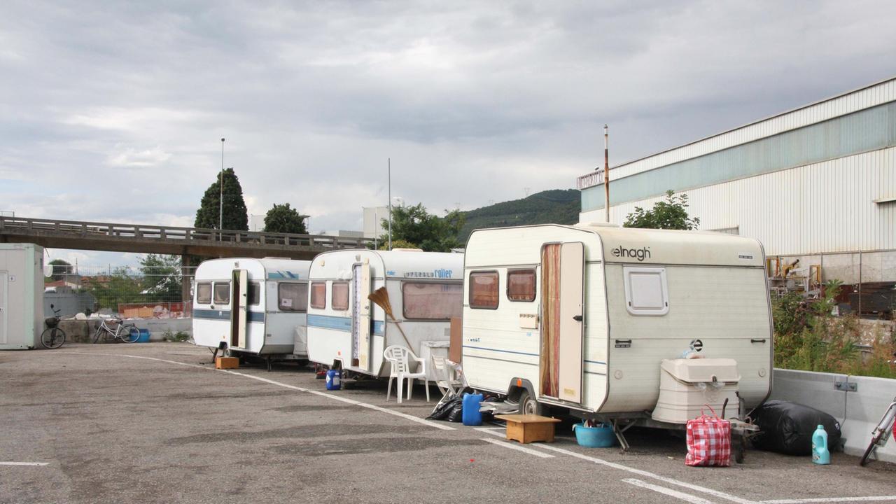 Un accampamento di nomadi