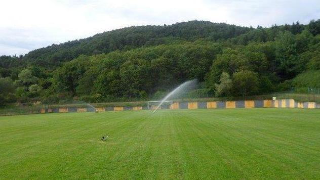 Il campo da calcio di Roccatederighi