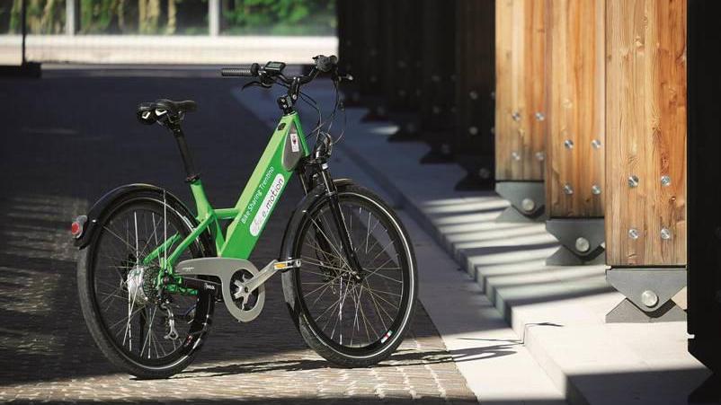 Una bici del modello di quelle che saranno in servizio a Montecatini