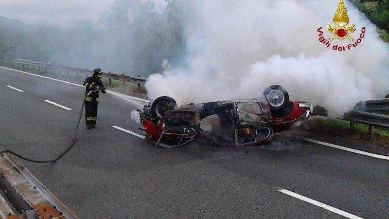 La Jaguar a fuoco