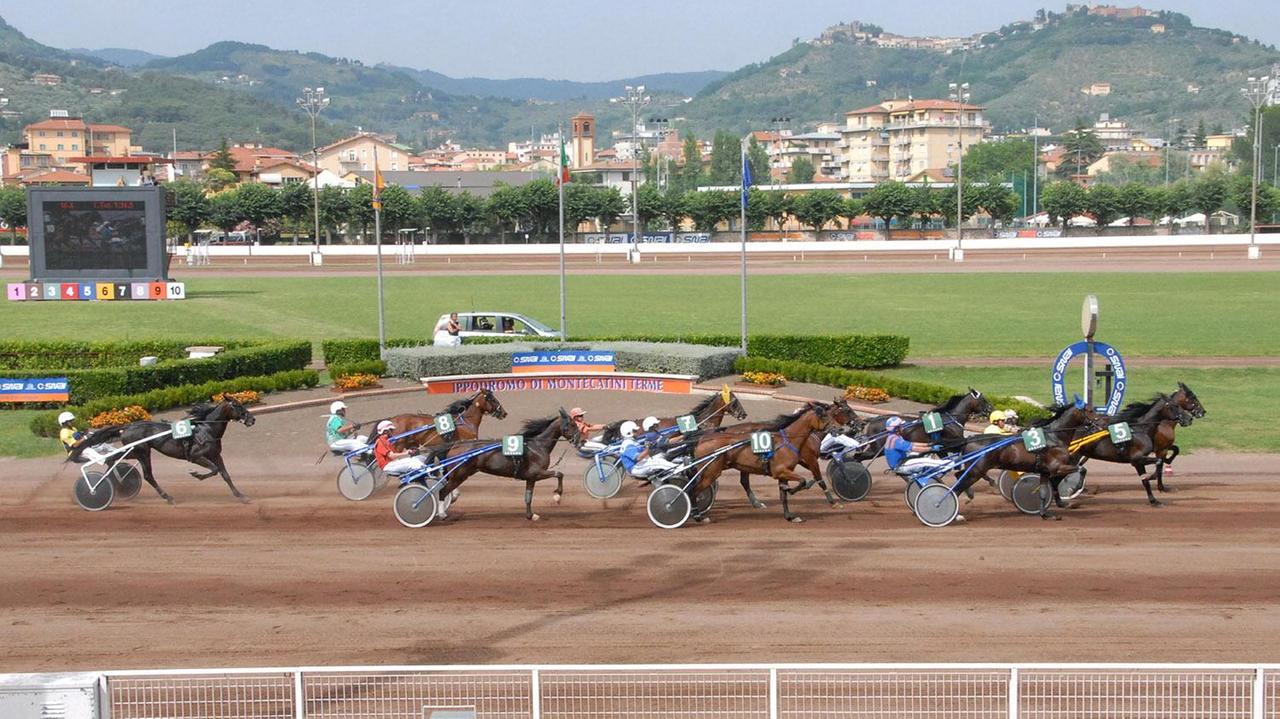 Un arrivo al Sesana (foto Rosellini)