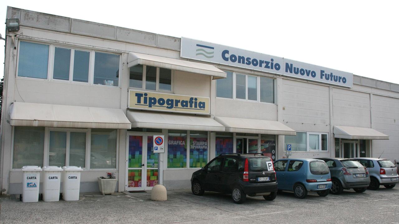 La tipografia della cooperativa Nuovo Futuro
