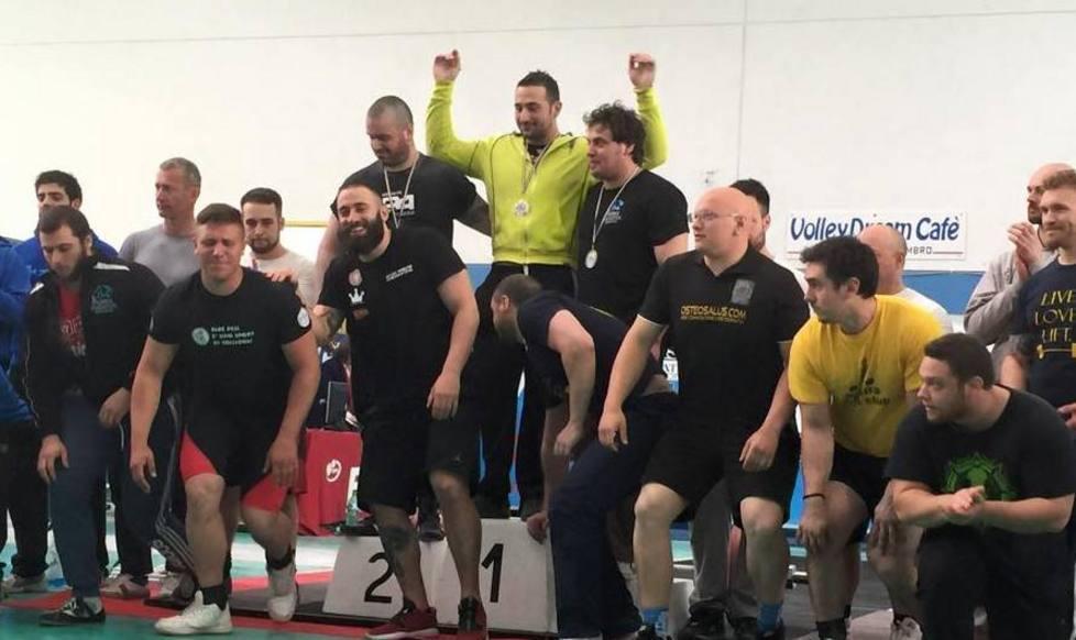 Ingrosso campione italiano di powerlifting