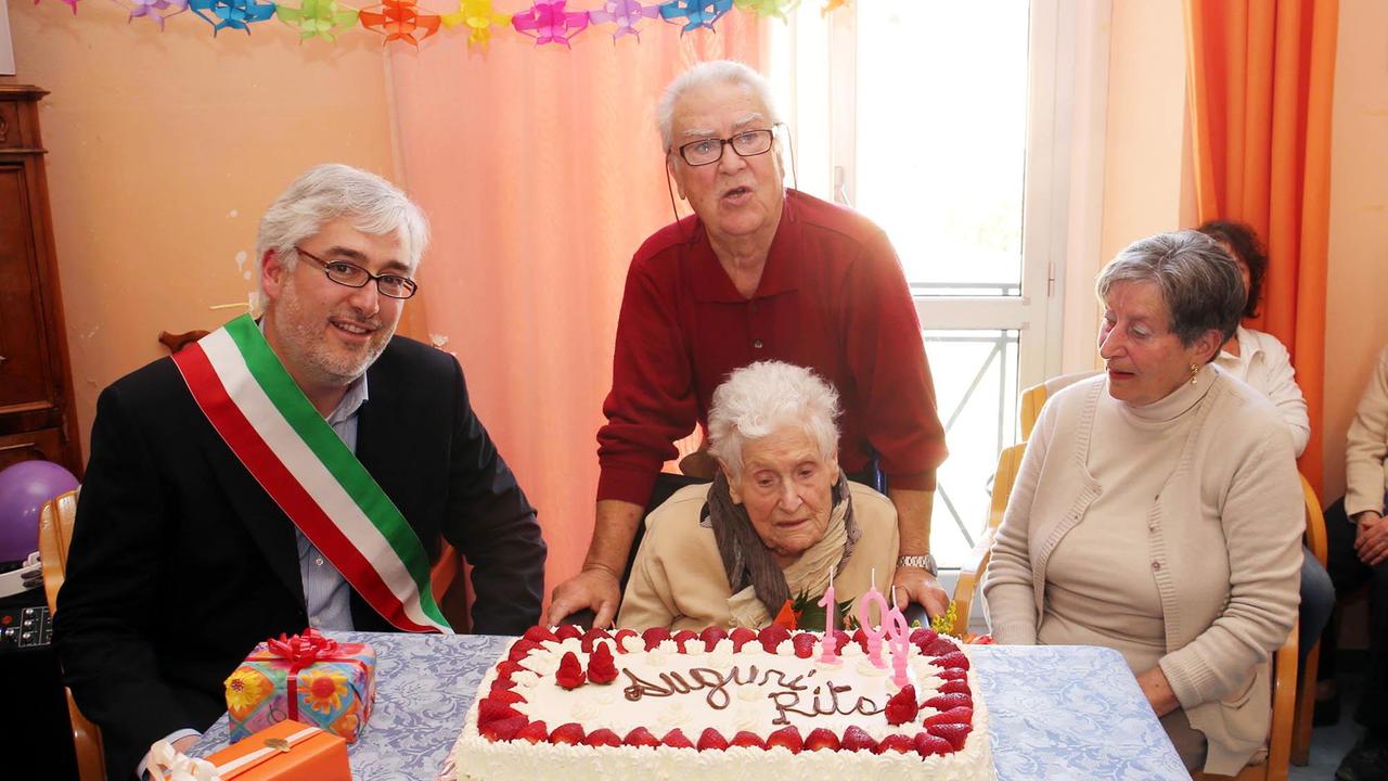Festeggiata la nonna della provincia di Pistoia