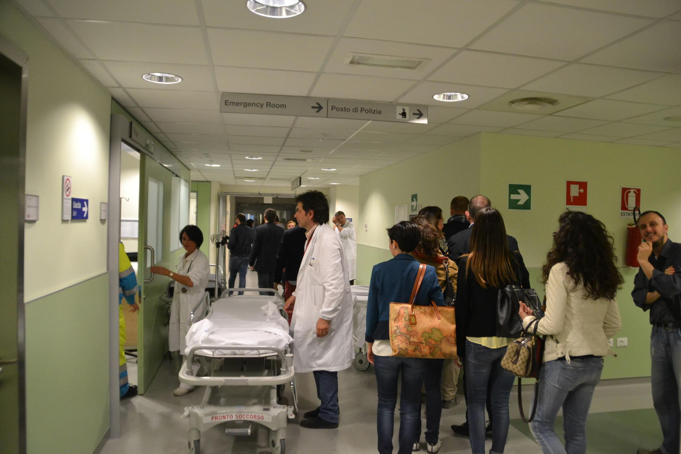 Il pronto soccorso del San Luca