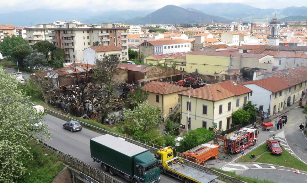 Solo una famiglia rientrerà a casa 