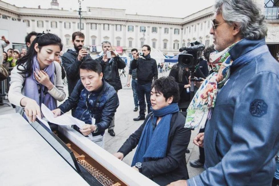 Pianoforte in statuario con Bocelli all’Expo