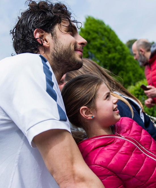«Li vedevo in tv, ma così dal vivo...» 