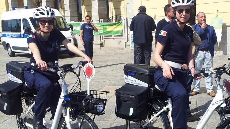 Il comando lancia le pattuglie in bici nel centro storico