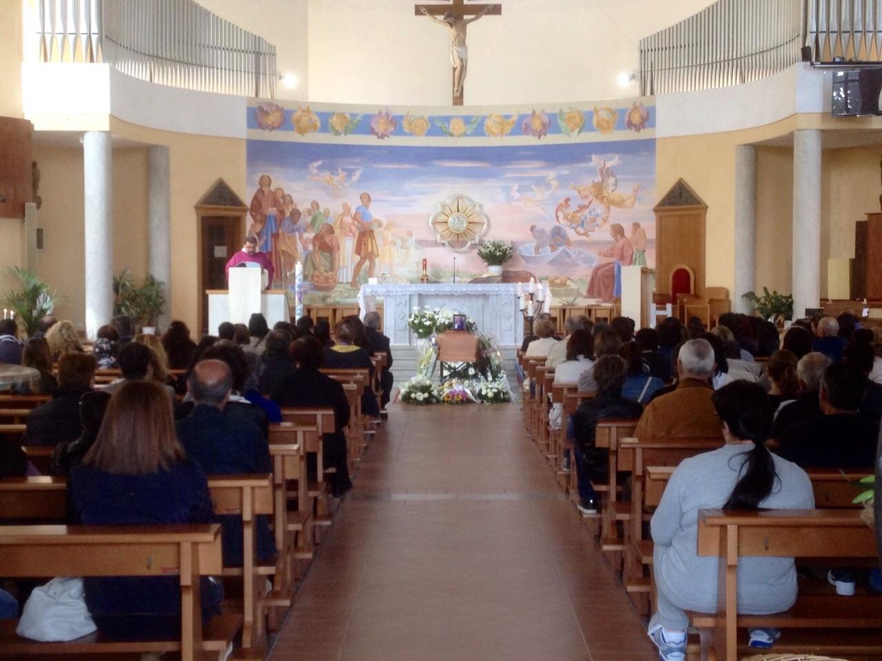 Il funerale di Riccardo Paoletti (foto di Gio' Di Stefano)