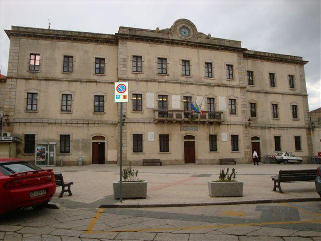 Il municipio di Tempio Pausania
