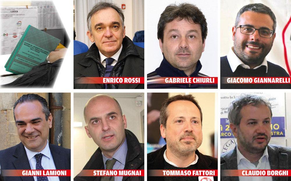 Sette candidati in corsa per la presidenza 