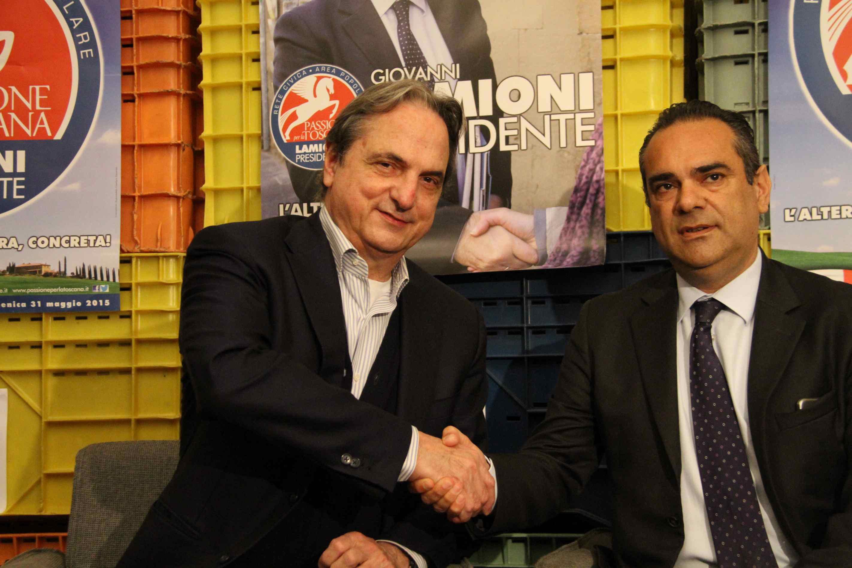 Roberto Cenni e Giovanni Lamioni