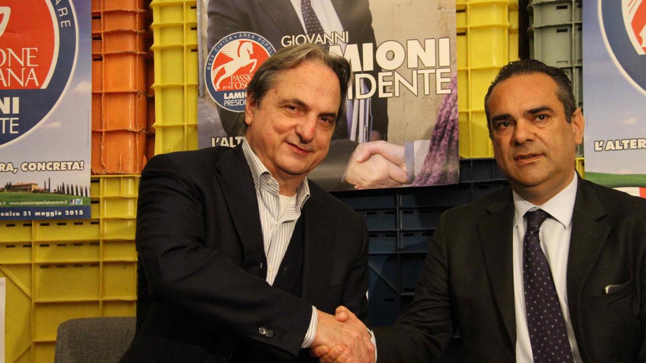 Roberto Cenni e Giovanni Lamioni