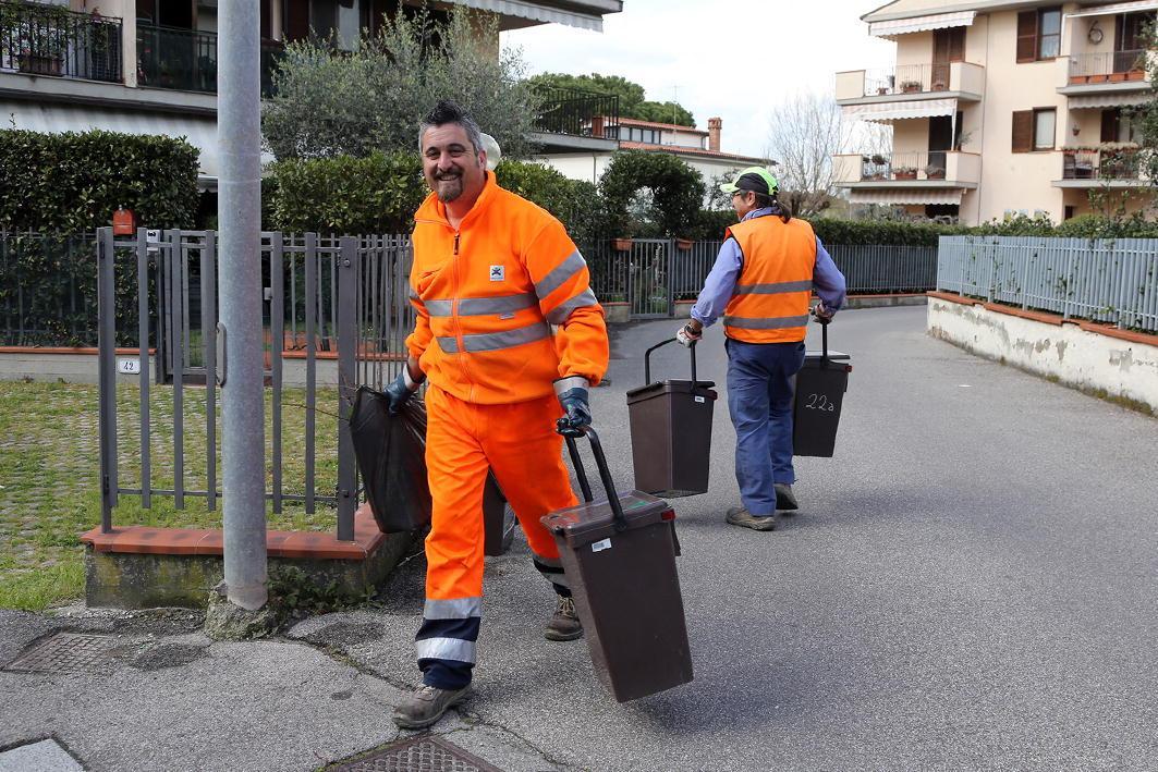 La raccolta di rifiuti 