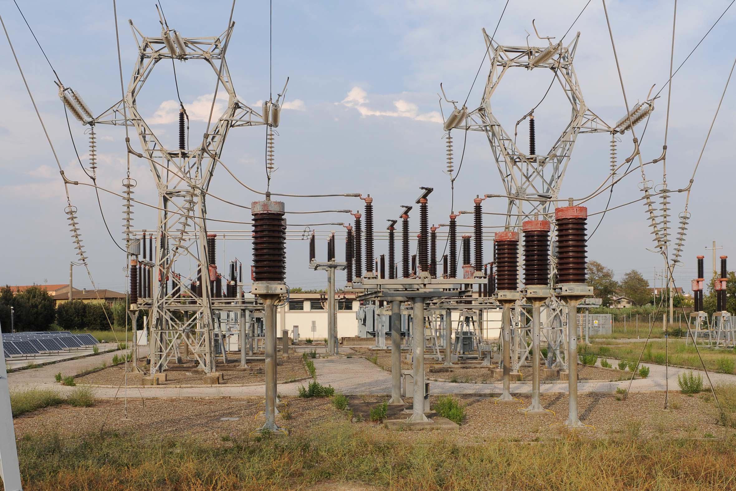 Una centrale dell'Enel