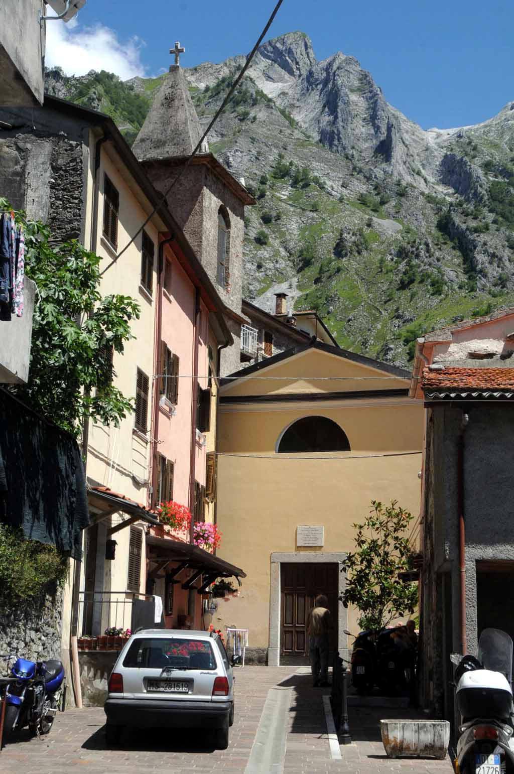 La chiesa di Resceto, Massa