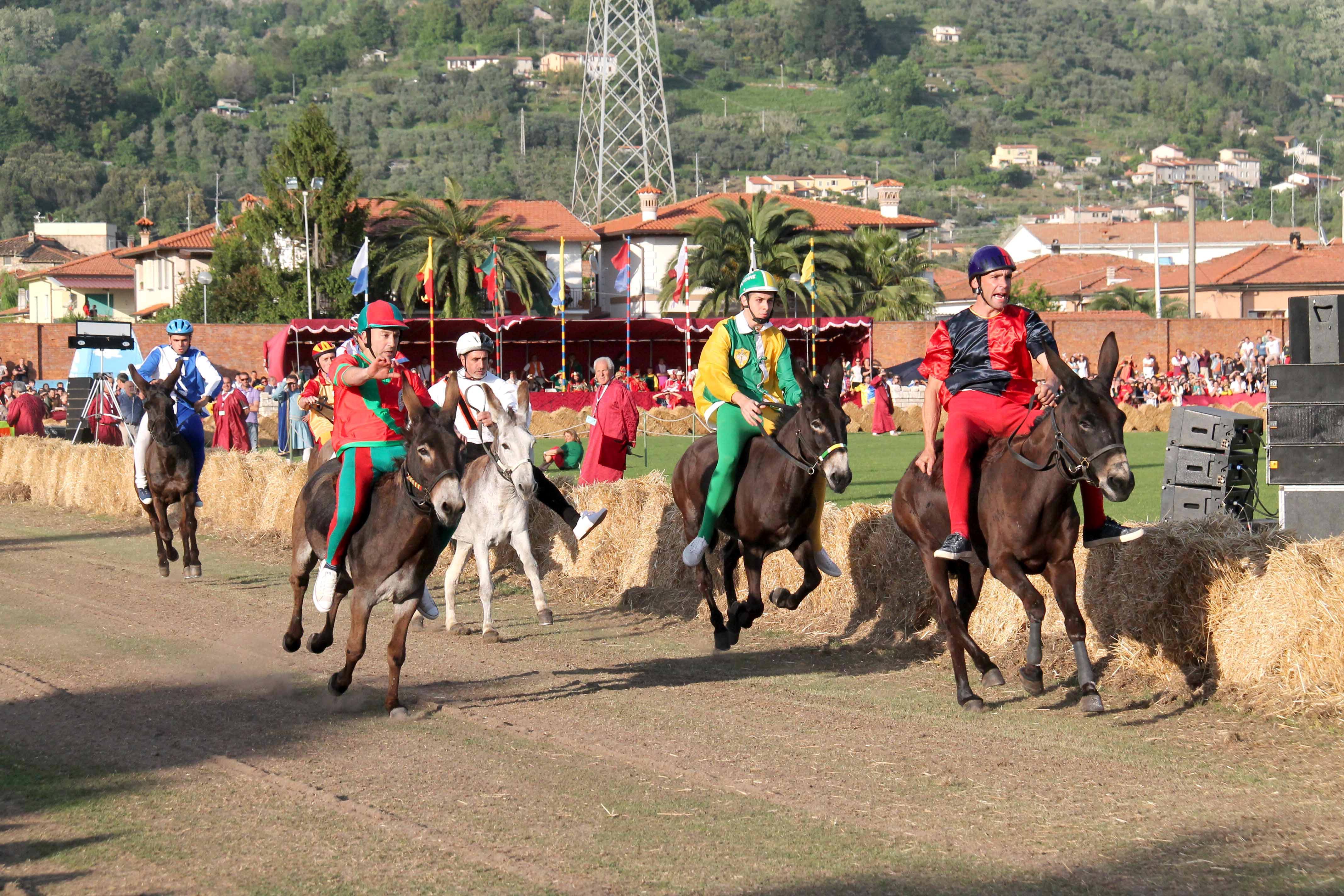 Un'immagine di una delle precedenti edizioni del Palio die Micci di Querceta