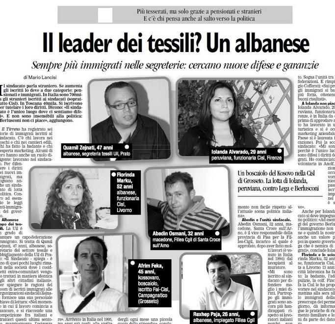 Kosovaro, esempio di integrazione raccontato anni fa