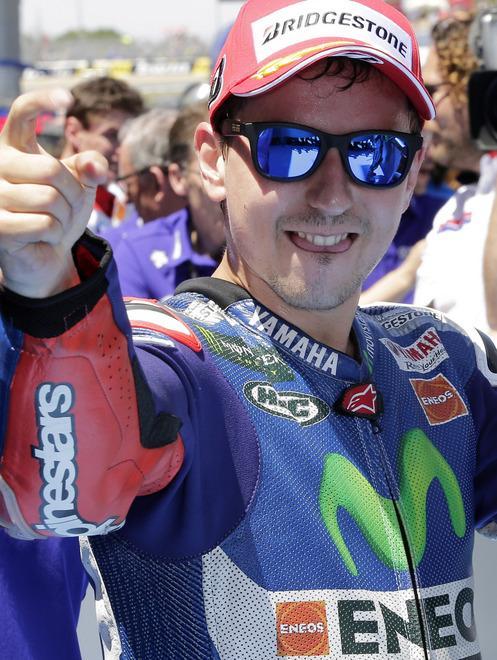Lorenzo dà spettacolo nelle prove 