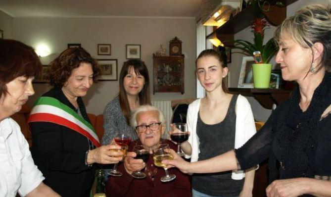 L’Emma nativa di Macognano oltre il traguardo dei 107 anni 