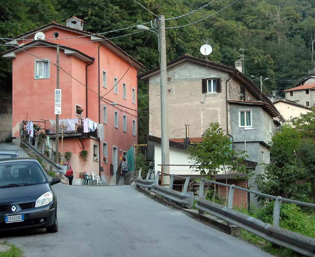 La strada provinciale ad Antona