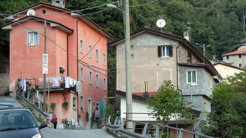 La strada provinciale ad Antona