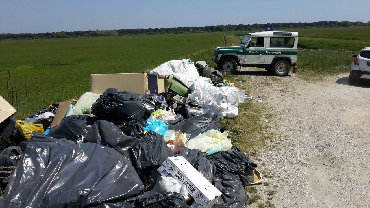 La discarica al Taglio della Falce