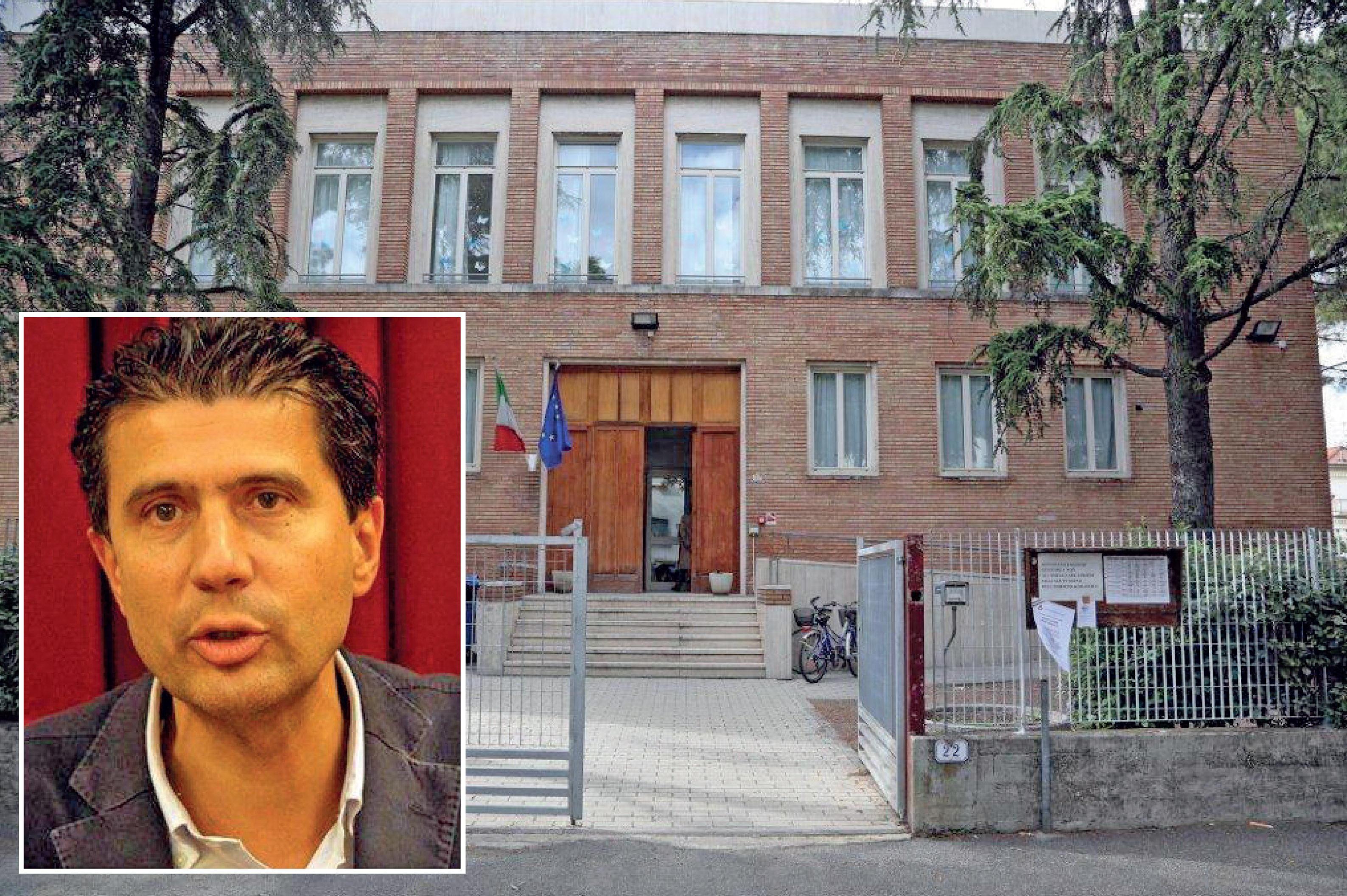 Una scuola primaria di Castelfiorentino e nel riguardo il dirigente Marini
