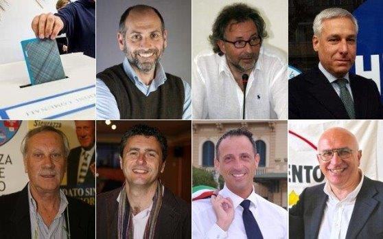 I sette candidati a sindaco a Viareggio