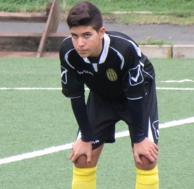 Alessio Marongiu, il baby con una grande passione: fare gol 