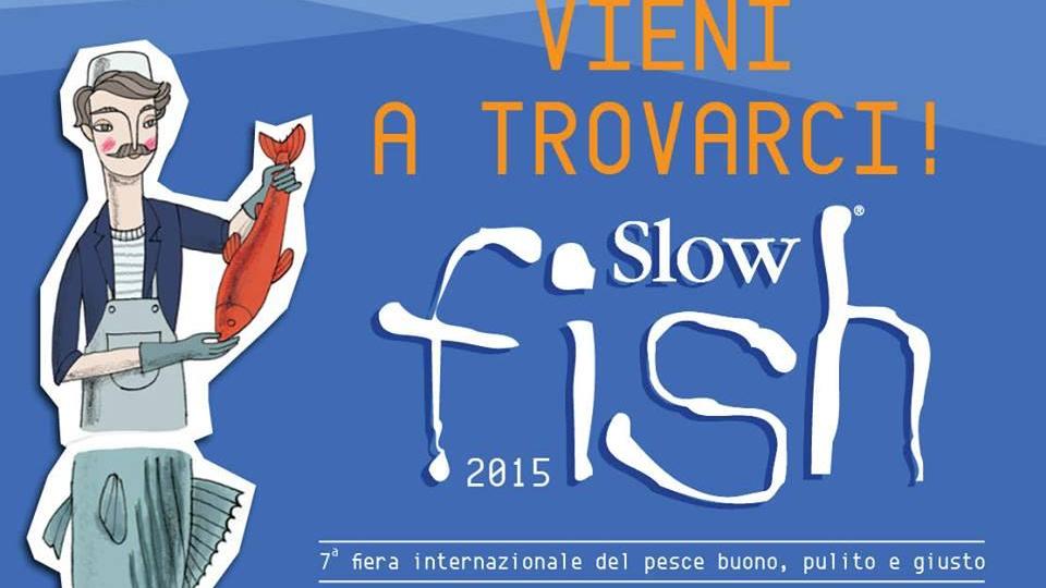 La locandina della fiera internazionale Slow fish