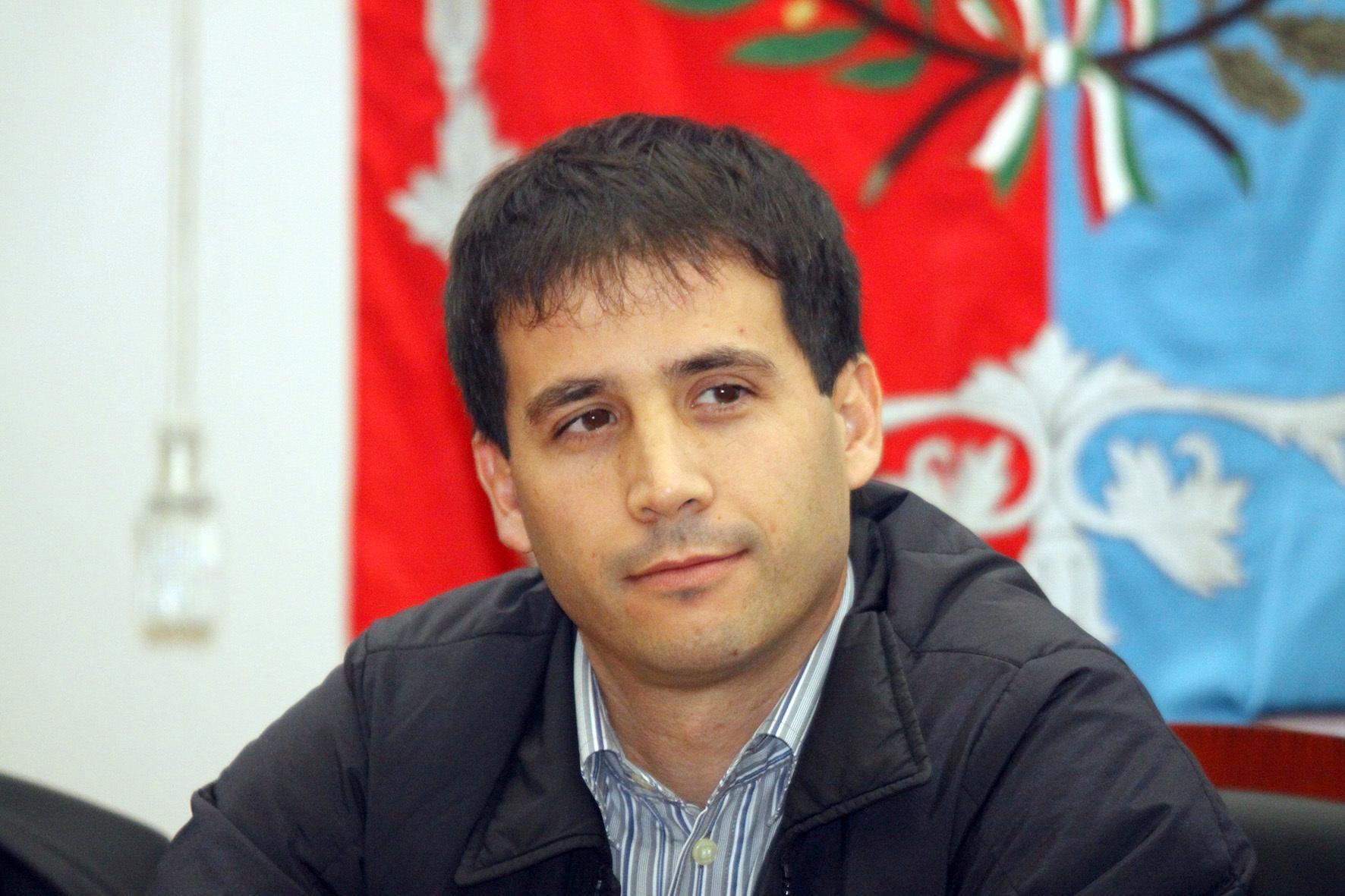 Il sindaco di San Giovanni Suergiu, Federico Palmas