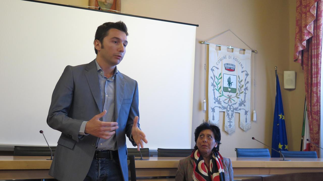 Il sindaco di Agliana Giacomo Mangoni (foto Gori)