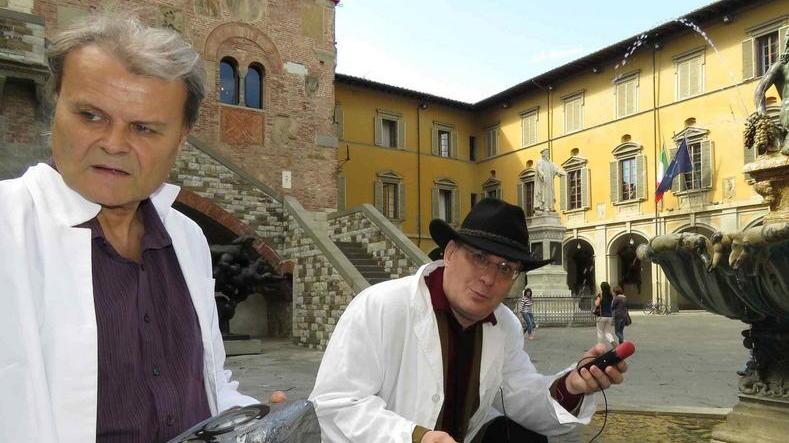Un fantasma si aggira nel centro di Prato Già tre apparizioni