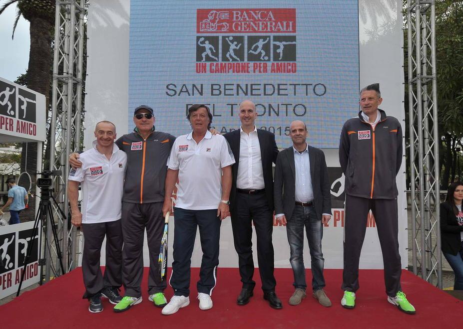 Un Campione per amico in piazza Aranci 