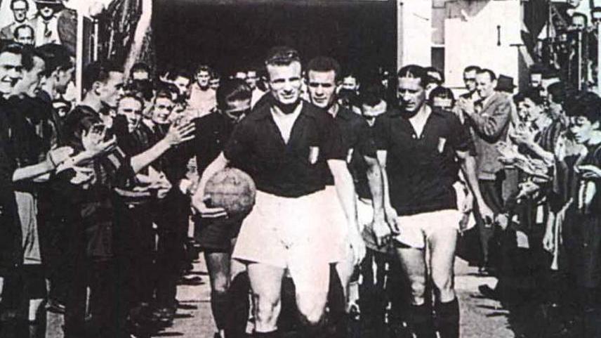 Lo scalo ad Alghero prima di Superga
