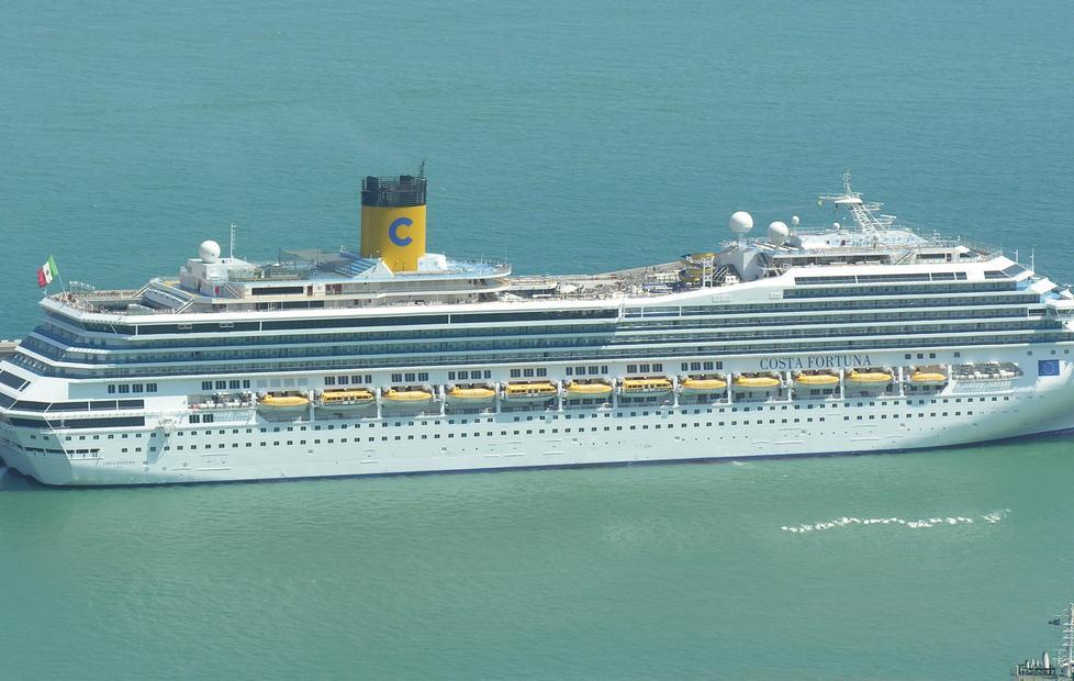 Avaria sulla Costa Fortuna 