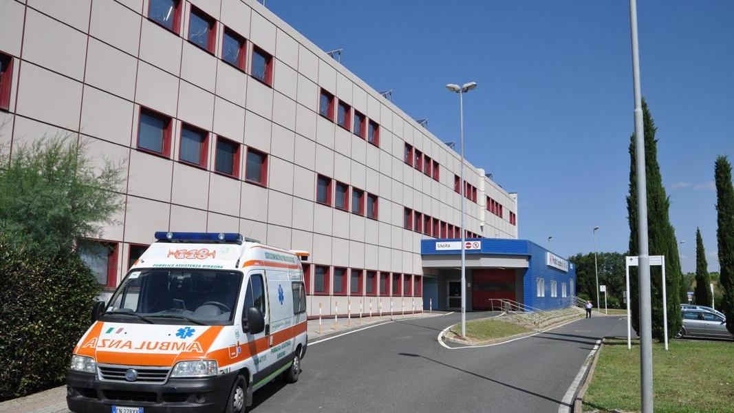 Il pronto soccorso dell'ospedale di Cecina (foto Falorni/Silvi)