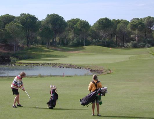 Il campo da golf di Is Arenas