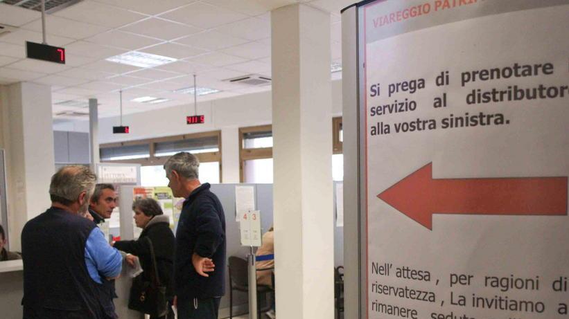 Gli uffici della Viareggio Patrimonio