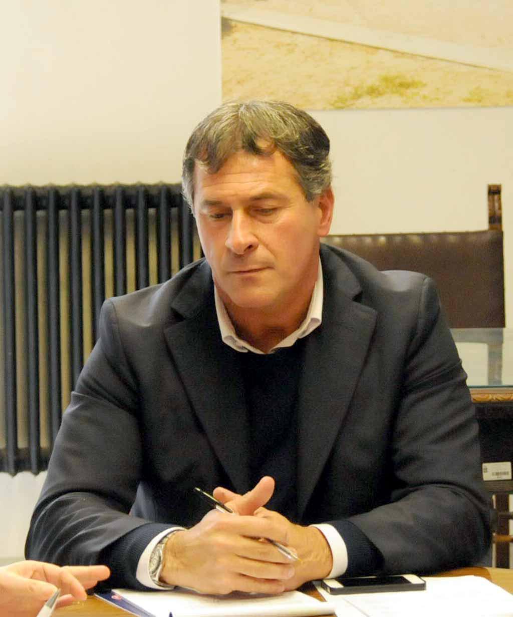 L'assessore Fabio Traversi