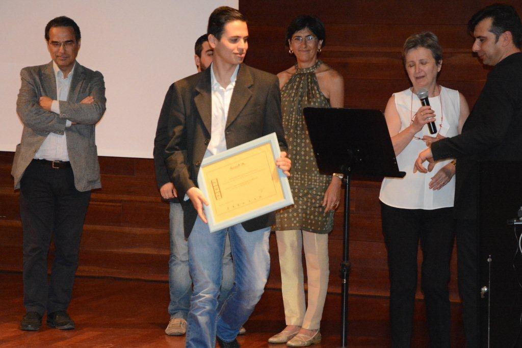 La premiazione degli studenti