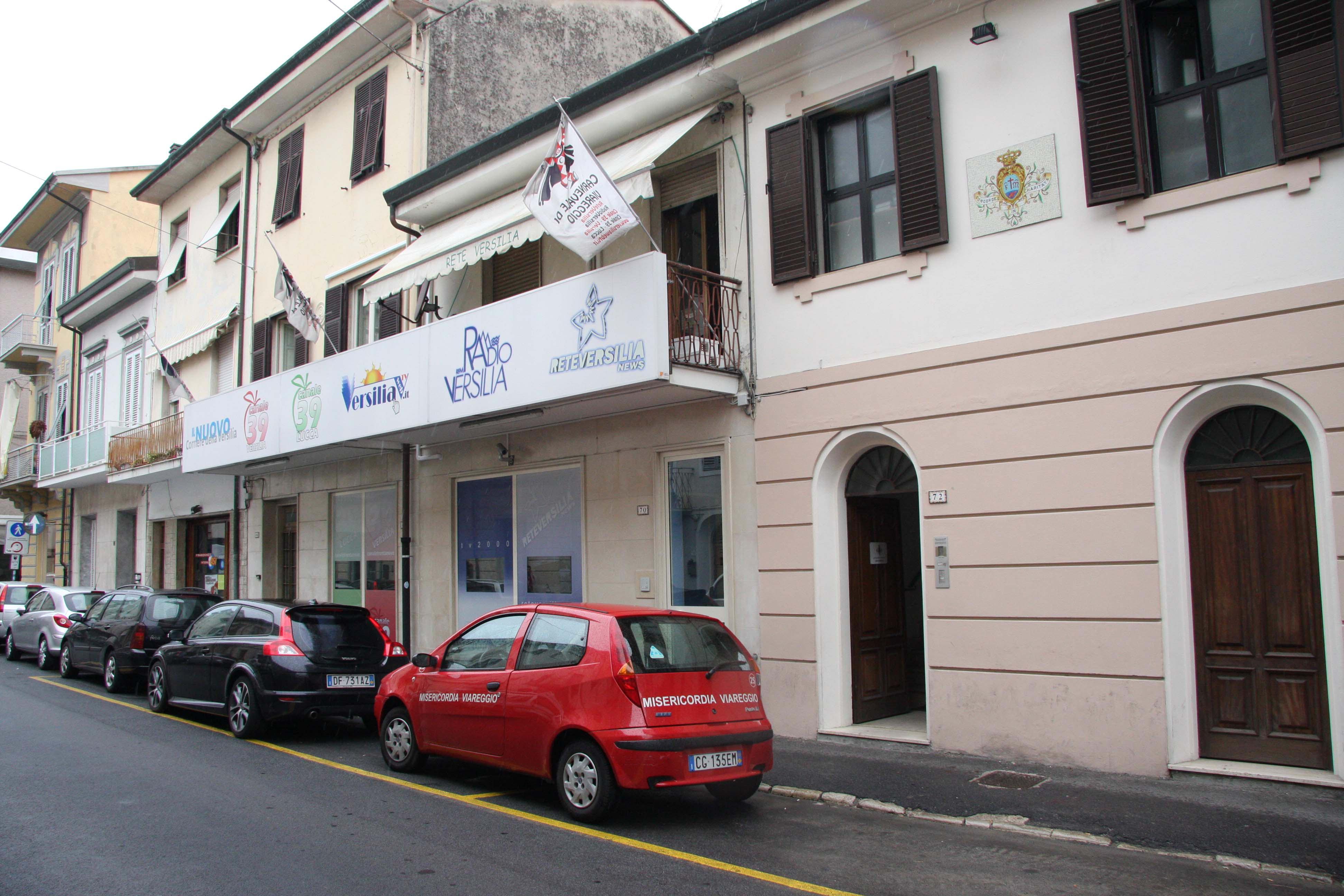 La sede di Rete Versilia in via Cavallotti