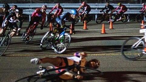 Scafuro 15º nonostante la caduta alla Red Hook Crit di Brooklyn