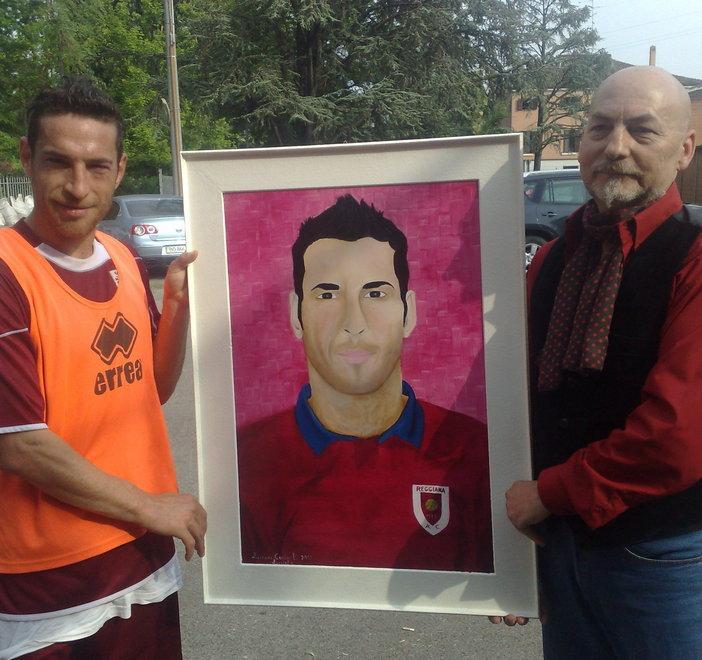 Gli allenatori Colombo e Zanetti in campo nella partita in famiglia