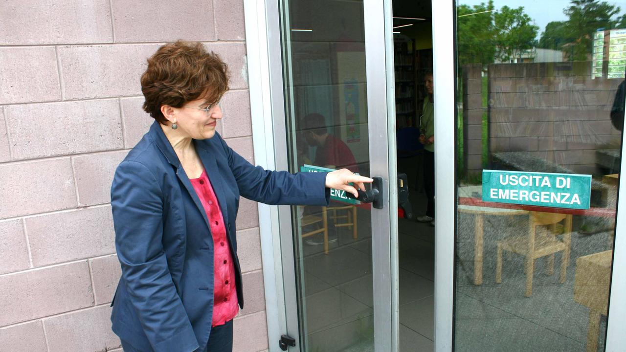 La direttrice della biblioteca Bassani del Barco